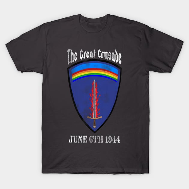 The Great Crusade T-Shirt by DistractedGeek